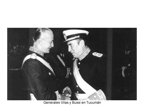 generales Vilas y Bussi en tucuman